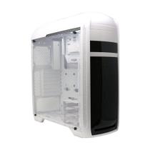Gabinete Gamer Bluecase BG-024 White, Mid Tower, Lateral em Acrílico, Branco - BG024WGCASE