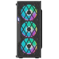 Gabinete Gamer Bluecase Bg-037 S/Fans Vidro Mid Tower Usb