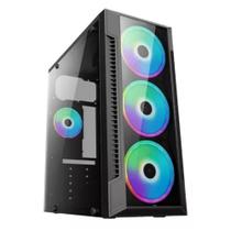 Gabinete Gamer Brasil PC BPC-C3147 Sem Fonte 3 Fans