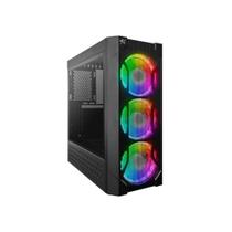 Gabinete Gamer BRX Titan, Lateral em Acrílico, com 3 fans, Preto, CA 053 RGB