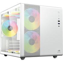 Gabinete Gamer C3Tech Aquarius MT-G710 Sem Fans Branco Gabinete Gamer C3Tech Aquarius MT-G710 Sem Fans Branco