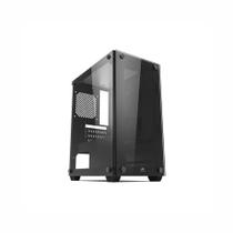 Gabinete Gamer C3Tech MT-G110BK, Mid Tower, Vidro Temperado Frontal e Lateral, Micro ATX, Preto Gabinete Gamer C3Tech MT-G110BK, Mid Tower, Vidro Temperado Frontal e Lateral, Micro ATX, Preto