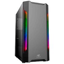 Gabinete Gamer C3Tech, MT-G680SBK, Sem Fonte