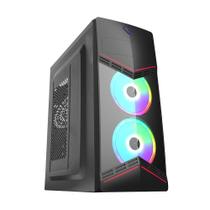 Gabinete Gamer C3Tech MT-G90BK Mid Tower Sem Fonte