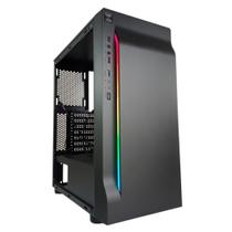 Gabinete gamer cg01 rgb atx s/ fonte pixxo