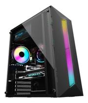 Gabinete Gamer Com Led Rgb Lateral Em Vidro Gb-1722 - Hayom