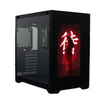 Gabinete Gamer Concórdia PZ-Led com tela frontal
