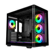 Gabinete Gamer Cooler Master Elite 600 - Vidro Temperado - Mid-Tower - ATX - Preto - E600-KGNN-S02 Gabinete Gamer Cooler Master Elite 600 - Vidro Temperado - Mid-Tower - ATX - Preto - E600-KGNN-S02