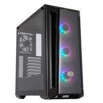 Gabinete Gamer Cooler Master MasterBox MB520, Mid Tower, ARGB, com FAN, Lateral em Vidro - MCB-B520-KGNN-RGA Gabinete Gamer Cooler Master MasterBox MB520, Mid Tower, ARGB, com FAN, Lateral em Vidro - MCB-B520-KGNN-RGA