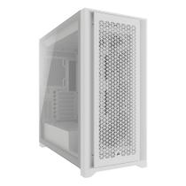 Gabinete Gamer Corsair 5000D AIRFLOW CORE Tempered Glass Mid-Tower, Branco - CC-9011262-WW
