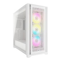 Gabinete Gamer Corsair 5000D Airflow, Mid Tower, RGB, ATX, Lateral em Vidro Temperado, 3x Cooler Fan, Branco - CC-9011243-WW