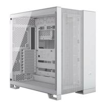 Gabinete Gamer Corsair 6500D Airflow, Mid-Tower, Sem Fans, Lateral , Branco, CC-9011260-WW