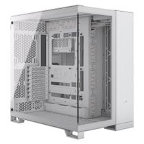 Gabinete Gamer Corsair 6500X, Mid-Tower, E-ATX, Frente e Lateral em Vidro Temperado, Sem FANs, Branco - CC-9011258-WW Gabinete Gamer Corsair 6500X, Mid-Tower, E-ATX, Frente e Lateral em Vidro Temperado, Sem FANs, Branco - CC-9011258-WW