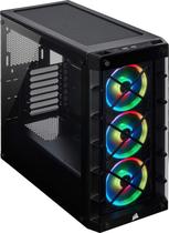 Gabinete Gamer Corsair Icue 465x Rgb Cc-9011188-ww - Preto Gabinete Gamer Corsair Icue 465x Rgb Cc-9011188-ww - Preto