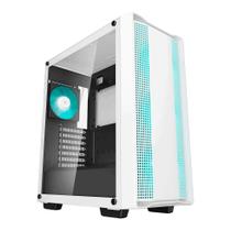 Gabinete Gamer Deepcool CC 560 V2, Mid Tower, ATX, Lateral em Vidro Temperado, Kit Cooler Fan Verde, Branco - R-CC560-WHGAA4-G-2 Gabinete Gamer Deepcool CC 560 V2, Mid Tower, ATX, Lateral em Vidro Temperado, Kit Cooler Fan Verde, Branco - R-CC560-WHGAA4-G-2