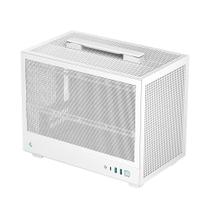 Gabinete Gamer DeepCool CH160 Mesh Mini ITX Branco Gabinete Gamer DeepCool CH160 Mesh Mini ITX Branco