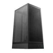 Gabinete Gamer Deepcool CH270 Vertical S/Fan S/Fonte Micro-ATX Gen2 USB-C Preto - R-CH270 Gabinete Gamer Deepcool CH270 Vertical S/Fan S/Fonte Micro-ATX Gen2 USB-C Preto - R-CH270