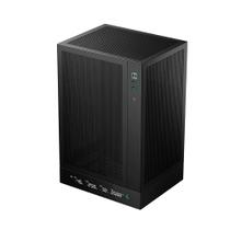 Gabinete Gamer DeepCool Mini ITX CH170 Digital Vertical Mesh Preto Gabinete Gamer DeepCool Mini ITX CH170 Digital Vertical Mesh Preto