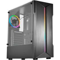 Gabinete Gamer Demon II K-mex GM-06W5 Preto sem fonte