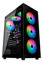 Gabinete Gamer Duex DX305T - Mid Tower, USB 3.0+1.0x2, Lateral Vidro