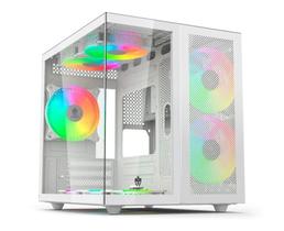 Gabinete Gamer Evolut Mizu eg820 white (Incluso apenas 3 fans)