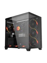 Gabinete Gamer Forcefield Max Black Vulcan - Gffmaxbv Gabinete Gamer Forcefield Max Black Vulcan - Gffmaxbv