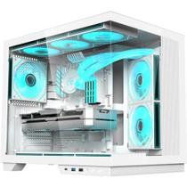 Gabinete Gamer Fortrek Clarity Max Branco Gabinete Gamer Fortrek Clarity Max Branco