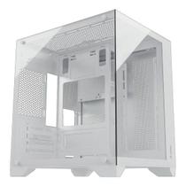 Gabinete Gamer Fortrek Clarity Vidro Temperado Micro AtxBranco Gabinete Gamer Fortrek Clarity Vidro Temperado Micro AtxBranco