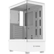 Gabinete Gamer Fortrek Crystal Mid Tower Branco Gabinete Gamer Fortrek Crystal Mid Tower Branco