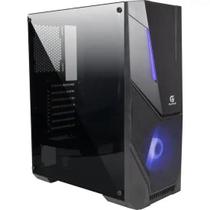 Gabinete Gamer Fortrek Mid Tower Black Hawk Rgb Preto