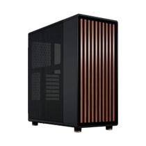 Gabinete Gamer Fractal Design North Charcoal Black, Mid Tower, ATX, Lateral em Vidro Escuro, Preto - FD-C-NOR1C-01