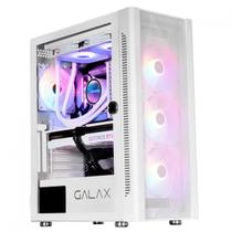 Gabinete Gamer Galax Revolution-06, Mid Tower, Vidro Temperado, ATX, Com 4 Fans, Branco, CGG6AGWA4B0-GLXG Gabinete Gamer Galax Revolution-06, Mid Tower, Vidro Temperado, ATX, Com 4 Fans, Branco, CGG6AGWA4B0-GLXG