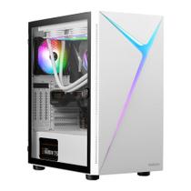 Gabinete Gamer Gamdias Argus E4 Elite, Mid Tower, ATX, Lateral em Vidro Temperado, Branco - ARGUS E4 ELITE W Gabinete Gamer Gamdias Argus E4 Elite, Mid Tower, ATX, Lateral em Vidro Temperado, Branco - ARGUS E4 ELITE W