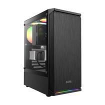 Gabinete Gamer Gamdias Aura GC8, Mid Tower, ARGB, ATX, Lateral em Vidro Temperado, 1x FAN, Preto - AURA GC6 ARGB Gabinete Gamer Gamdias Aura GC8, Mid Tower, ARGB, ATX, Lateral em Vidro Temperado, 1x FAN, Preto - AURA GC6 ARGB