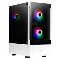 Gabinete Gamer Gamdias Talos E3, Mid Tower, ARGB, ATX, Lateral em Vidro Temperado, Branco - Talos E3 Gabinete Gamer Gamdias Talos E3, Mid Tower, ARGB, ATX, Lateral em Vidro Temperado, Branco - Talos E3