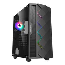 Gabinete Gamer Gamemax Diamond, Lateral Em Vidro Temperado, 1 Fan Led Rgb Incluso, Usb 3.0, Preto