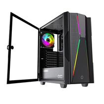 Gabinete Gamer Gamemax Typhoon LED ARGB 1 Fan COC Turbo USB