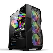 Gabinete Gamer Gb1710Temperado Com Cooler Frontal Hayom Rgb