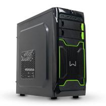 Gabinete Gamer Haida Preto Warrior - GA187