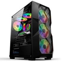 Gabinete Gamer Hayom, Full Tower, RGB, ATX, Lateral em Vidro Temperado