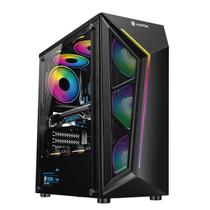 Gabinete Gamer Hayom GB 1713 Vidro Lateral Temperado c/4 Fans RGB