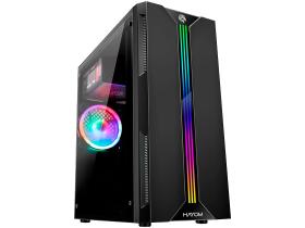 Gabinete Gamer Hayom GB1704 RGB ATX Preto Gabinete Gamer Hayom GB1704 RGB ATX Preto