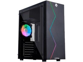 Gabinete Gamer Hayom GB1705 RGB ATX Preto