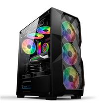 Gabinete Gamer Hayom GB1710, 3 Fans Frontais, LED RGB, USB 3.0