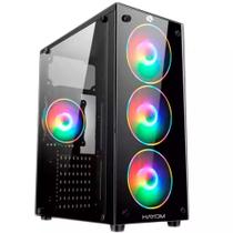 Gabinete Gamer Hayom GB1719 acompanha Fans