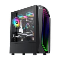 Gabinete Gamer Hayom GB1725, Mid Tower, ATX, Preto - GB.17.10.25