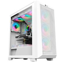 Gabinete Gamer Hayom GB1780 Branco C/ 04 Fan Incluso S/ Fonte