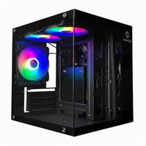 Gabinete Gamer Hayom GB1787 Aquário 3 Fans S/Fonte MICRO-ATX - GB1787 Gabinete Gamer Hayom GB1787 Aquário 3 Fans S/Fonte MICRO-ATX - GB1787