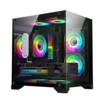 Gabinete Gamer Hayom GB1790 4 Fans S/Fonte Mini Tower ATX - GB1790 Gabinete Gamer Hayom GB1790 4 Fans S/Fonte Mini Tower ATX - GB1790