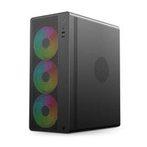 Gabinete Gamer Hi Level LV510BK - Vidro Temperado - 4 Coolers Inclusos - ATX - Preto Gabinete Gamer Hi Level LV510BK - Vidro Temperado - 4 Coolers Inclusos - ATX - Preto